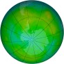 Antarctic Ozone 1991-12-23